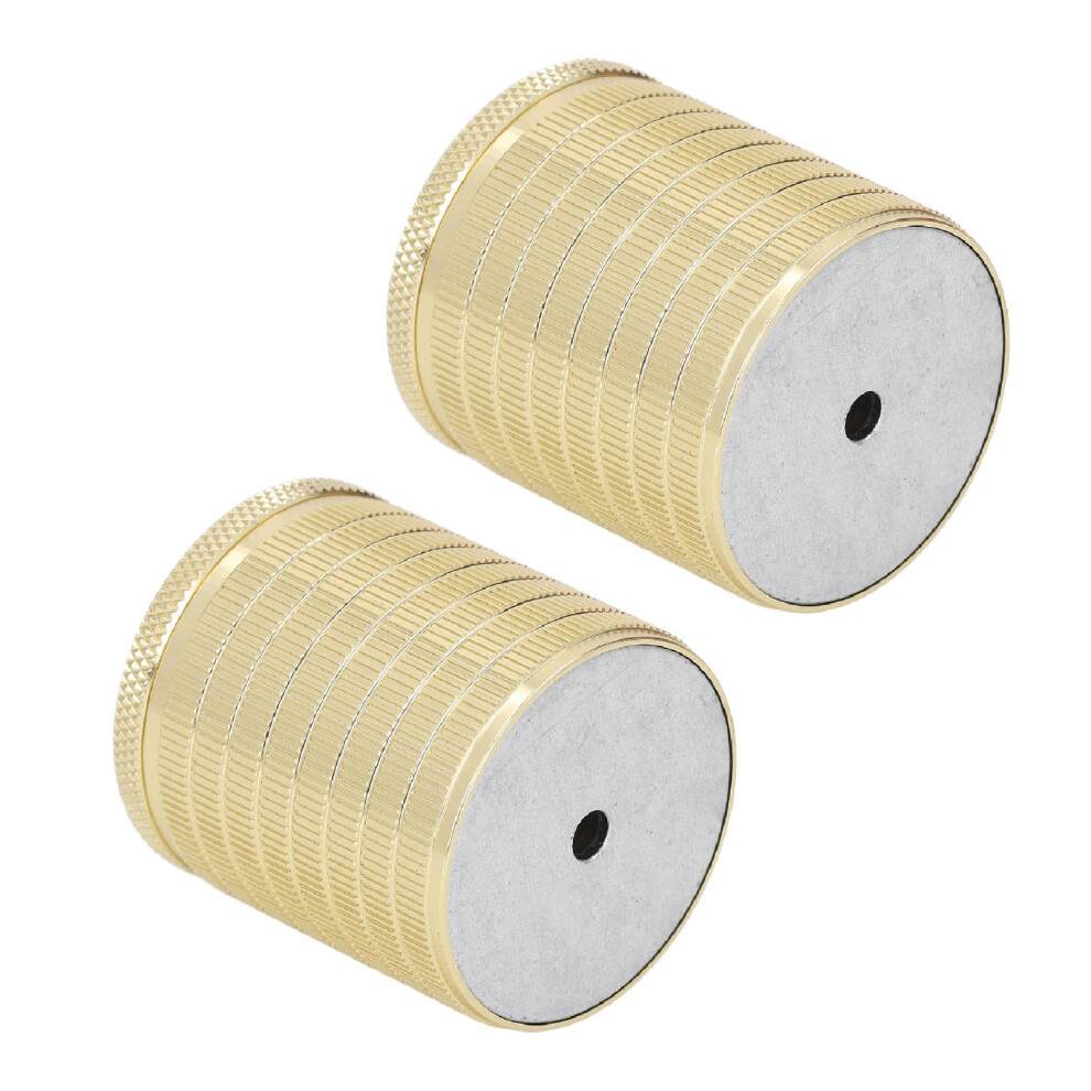 2Pcs 43-75Mm Adjustable Furniture Risers Bright Gold Up To 500Kg 8741377757990