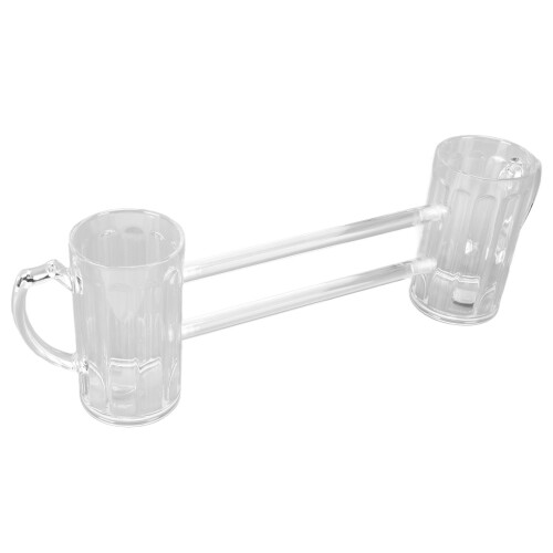 Bierkrug Siamesischer Anti-Drop-Bierkrug mit 2