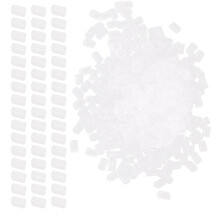 Soft Transparent Silicone Earring Backs 500pcs Replacement Earplug for Jewelry