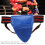 Blue Boxing Groin Guard Protector, Breathable Jockstrap, Average Size 3