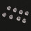 Bulk 500pcs Transparent Silicone Earring Backs Soft Earplugs Replacement Part 5
