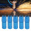 5Pcs Grease Gun Coupler Set Tightly Bite Durable Wear-Resistant Flat Nozzle 1