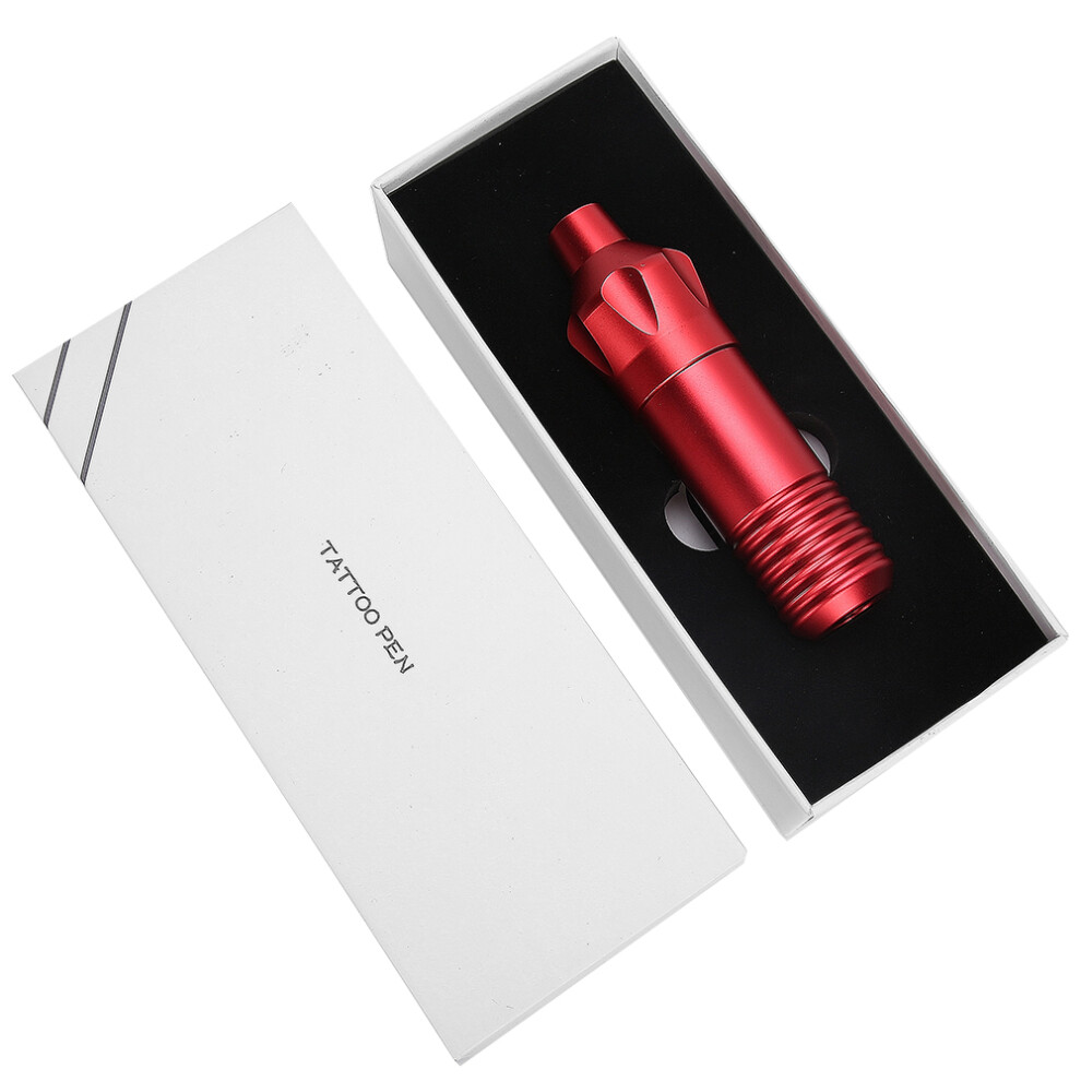Quiet Performance Rustic Style Rotary Tattoo Machine Cartridge Needles Power Supply Kit Weatherproof Decoration Adjustable Needle Protrusion Ergonomi