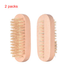 Fingernail Cleaning Brush, Comfortable Bristle Nail Brush For Gentle Cleaning - Wooden Manicure Brush Tool, Suitable For Salons And Home, With High