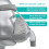 Επενδύσεις μάσκας CPAP, εύχρηστες με ασφαλή εφαρμογή, προστατεύουν το δέρμα του 8