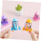 12 Pieces Rocket Design Portable Pencil Sharpener for Students, School Supplies, and Gift Items, Durable and Compact 4