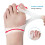 Διαχωριστικά δακτύλων Hallux Valgus Silicone Gel, άνετος διαχωριστής μεγάλου δακτύλου που 2