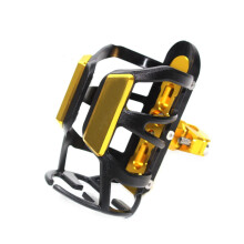 Motobike Bottle Cages Gold Stand Mount Water Bottle Holder for R1200GS R1250GS R1250 R1200R