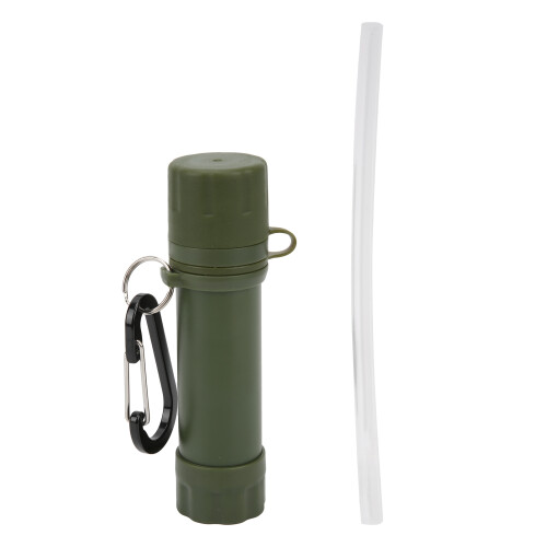 Mini-Wasserfilter-Stroh für Camping, 1500L, 550ML/min, Grün 1