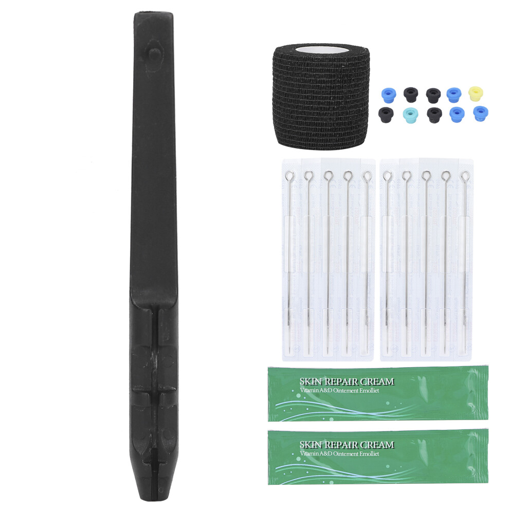 Tattoo Artist's Starter Kit, Tattoo Pen with Medical Stainless Steel Tattoo Needles, Tattoo Ink for Vibrant Stick and Poke Designs, Professional Tatt