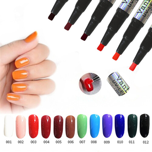 Στυλό Nail Liner με εύχρηστο εφαρμοστή, βερνίκι νυχιών gel για εκπληκτικά σχέδια 2