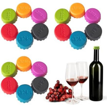 18-Pack Reusable Silicone Bottle Caps, High-Quality Silicone Beer Bottle Sealer Caps, Leak-Proof Seal for Beer Bottles