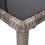 Poly-Rattan Tisch MCW-G19, Gartentisch Balkontisch, 120x75cm 5