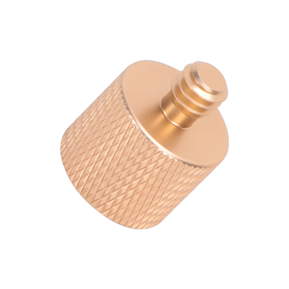 A1-D Brass Thread Adapter 3/8In Female To 1/4In Male For Monopod 7901382445638