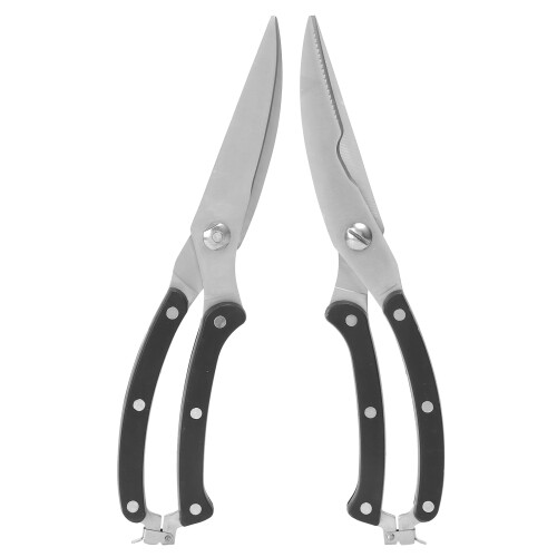 Scharfe Edelstahl-Küchenschere – Ergonomische Multifunktionsschere 2