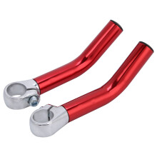 Bike Handlebar End Caps for Mountain & Road Bikes Aluminum Alloy Red 1 Pair