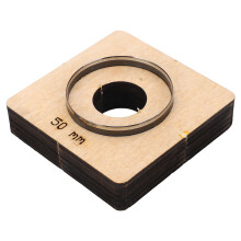 Leather Punch Cut Mold 50mm Diameter Round Shape Cutting Die for Plastic