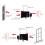 3 Panel verstellbare Mikrofonabschirmung, Isolation, 5