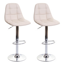 2er-Set Barhocker MCW-A67, Barstuhl Tresenhocker, MVG-zertifiziert