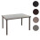 Poly-Rattan Tisch MCW-G19, Gartentisch Balkontisch, 120x75cm 8