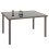 Poly-Rattan Tisch MCW-G19, Gartentisch Balkontisch, 120x75cm 5