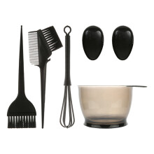 Hochwertiges Haarfärbe-Set mit flexiblem Borstenpinsel und Messschale – unverzichtbares Werkzeug für exquisite Frisuren zu Hause oder im Salon.