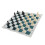 Large Plastic Chess Set with Green White Board 34x34cm Educational Game 14