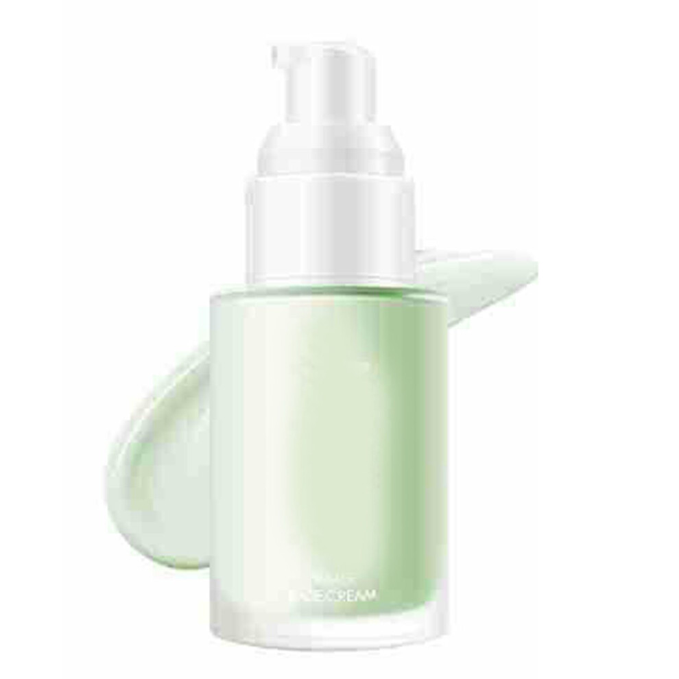 Green Redness Correcting Makeup Base Primer, Pore Minimizing Toned Formula, Skin Tone Neutralizer For Acne Scarring & Rosacea, Hydrating Anti-Wrinkle