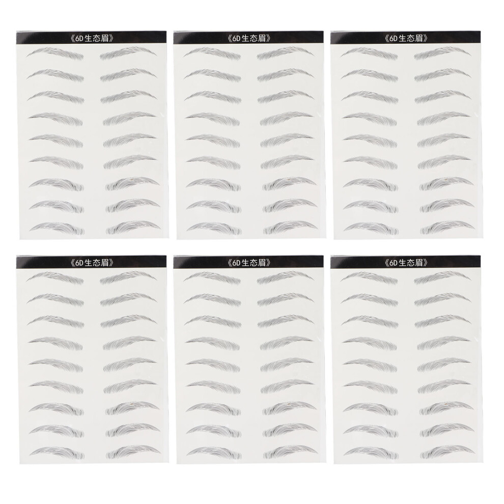 Charming Eyebrow Tattoos, Instant Authentic Hair-Like Eyebrows For Natural Look, Long Lasting Smudge-Proof Waterproof Eyebrow Makeup, Reusable Up To