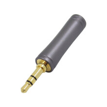 Adaptateur Audio équilibré-3,5 mm mâle vers 4,4 mm femelle