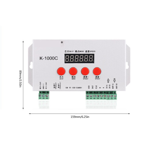 Carte lanterne polychrome pour K-1000c, contrôleur Programmable, 1
