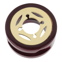Scaldacera in stile retrò per sigillare buste con candele tealight. Applicazione versatile. Materiali: ottone. Eccellente conducibilità termica.