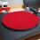 Tapis antidérapant pour LP, pour phonographe, platine-Blanc 3