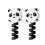 Protecteur universel de câble de données de chargeur USB-panda 1