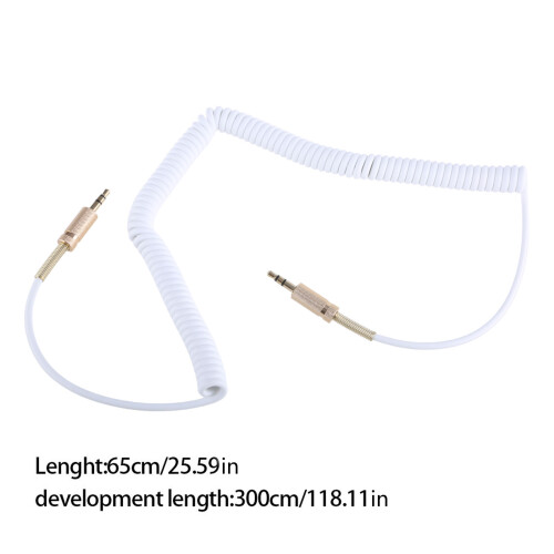 Cordon enroulé de câble de remplacement de 3,5 mm 1