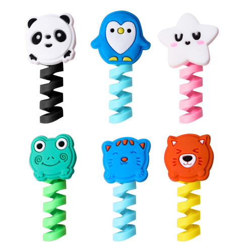 Protecteur universel de câble de données de chargeur USB-panda 1