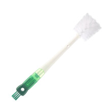 Long Handle Bottle Cleaning Brush Flexible Scrub Brush Water Bottle Cleaner Sport Bottles Glasswares Green