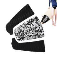 Skimboard Traction Pads For Skimboards, EVA Foam 4mm, Anti Slip Grip Pad, Universal Fit, Water Sports Accessory, Black