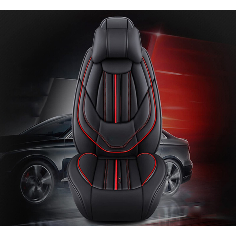 Waterproof Leather Car Seat Cover For Volvo Models V50 S40 Xc90 Xc40 C30 S80 Xc60 C70 V70 V40 V60 V90 S90 Black 9094768595329