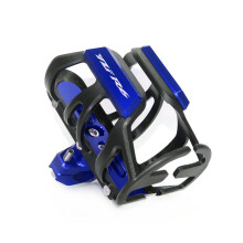 Blue Motorcycle Bottle Holder CNC Aluminum Drink Cup Mount for Yamaha YZFR6