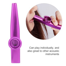 Easy to Learn Aluminum Alloy Portable Kazoo Ukulele Guitar Musical Instrument
