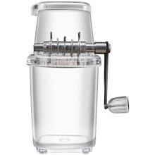 Manual Ice Crusher Hand Crank Ice Cube Crusher for Cocktails Smoothies and Home Bar Use