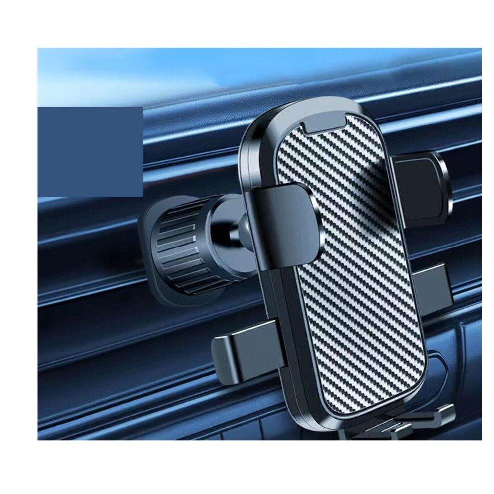 Car Phone Holder With 360 Rotation And Antislip Cushion, Universal Air Vent Phone Mount, Black 9094768602843