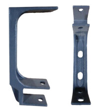 Retractable Awning Brackets Heavy Duty Rust Proof Aluminum Outdoor Wall Mount Holders Gray