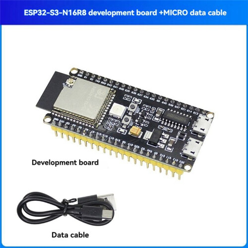 ESP32-S3 N16R8 Artificial Intelligence AI Voice Motherboard with Data Cable for Xiaozhi AI Chatbot Micro-Type Interface 1