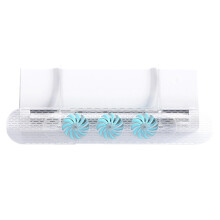 Adjustable Air Conditioner Deflector with Telescopic Frame for Even Airflow in Home and Office
