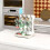 Baby Bottle Drying Rack Vertical Stacking Design Space Saving Countertop Organizer Grey 2
