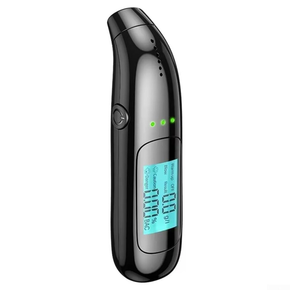 Breathalyzer Alcohol Tester With Led Display, Usb Rechargeable, Noncontact Safety For Drivers 9199774317320