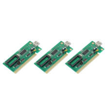 3X ISA para Placa Adaptadora USB Interface ISA para Interface USB para Controle Industrial
