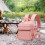 Camping Backpack Climbing Backpack For Hiking Rucksack Trekking Pink 5
